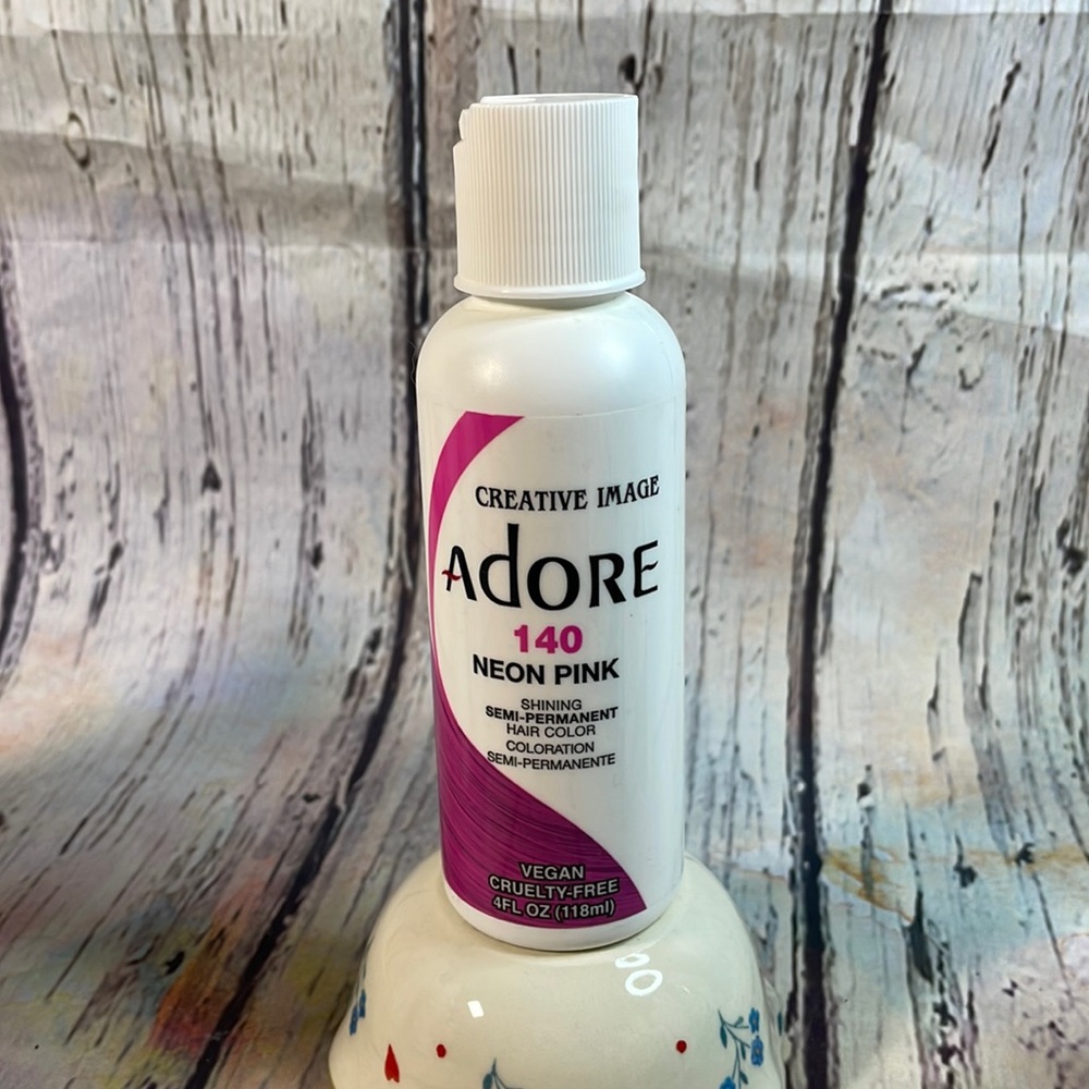 Adore Neon Pink 140 Semi-Permanent Hair Color